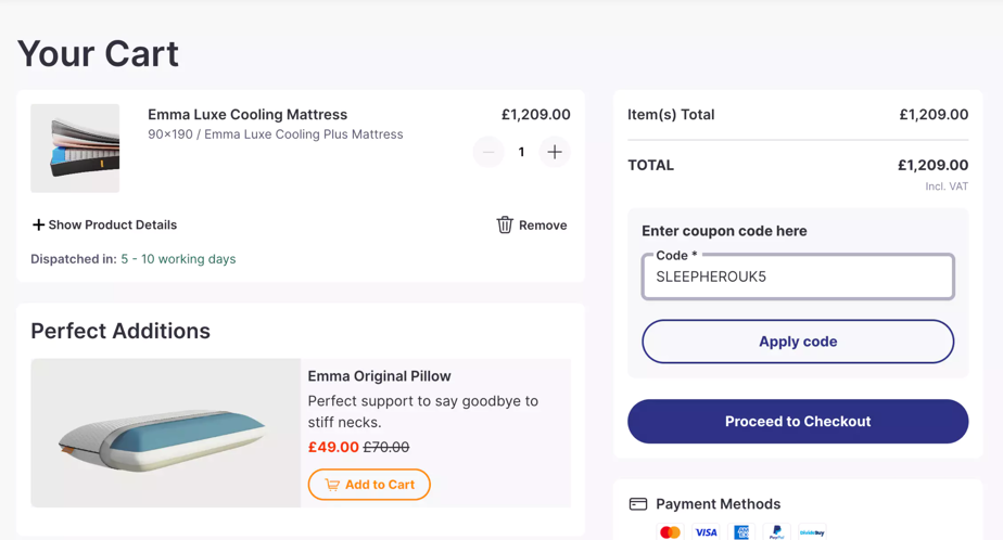 The Best Emma Mattress Discount Codes UK 2024